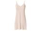 Beige dames onderjurk met kanten afwerking