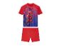 Spiderman badpak voor kinderen: rood shirt en short.
