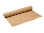 Opgerolde jute stof, bruin