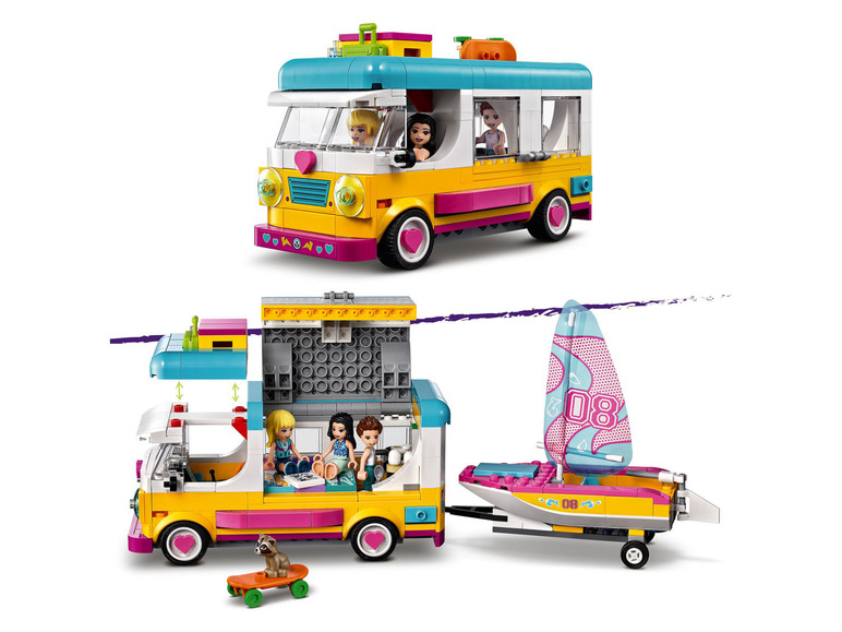 Ga naar volledige schermweergave: LEGO® Friends 41681 »Camper en zeilbootreis« - afbeelding 5