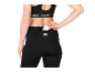 Dames sportlegging en sportbeha met pasje in de achterzak.