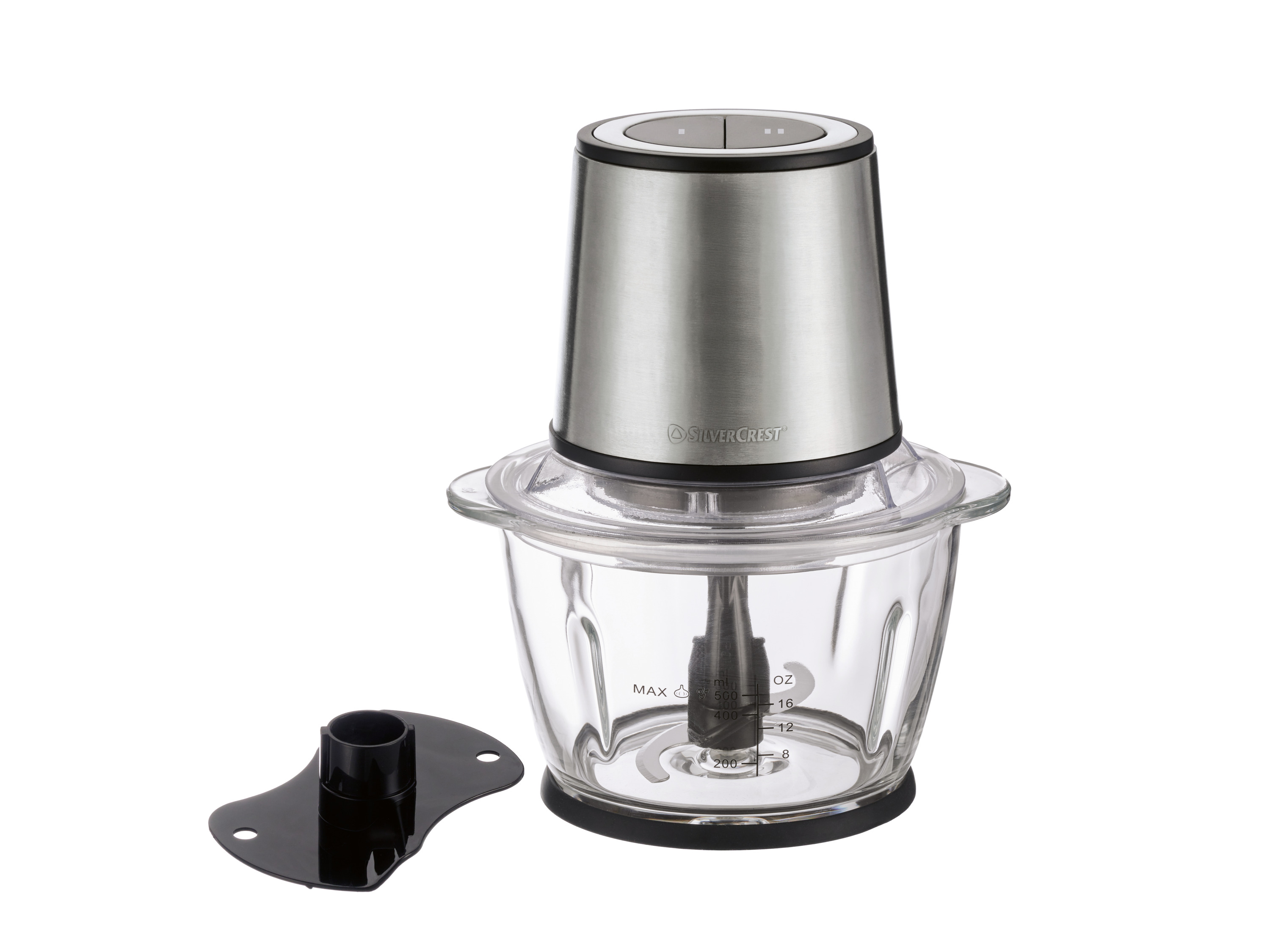SILVERCREST RVS hakmolen (Zilver)