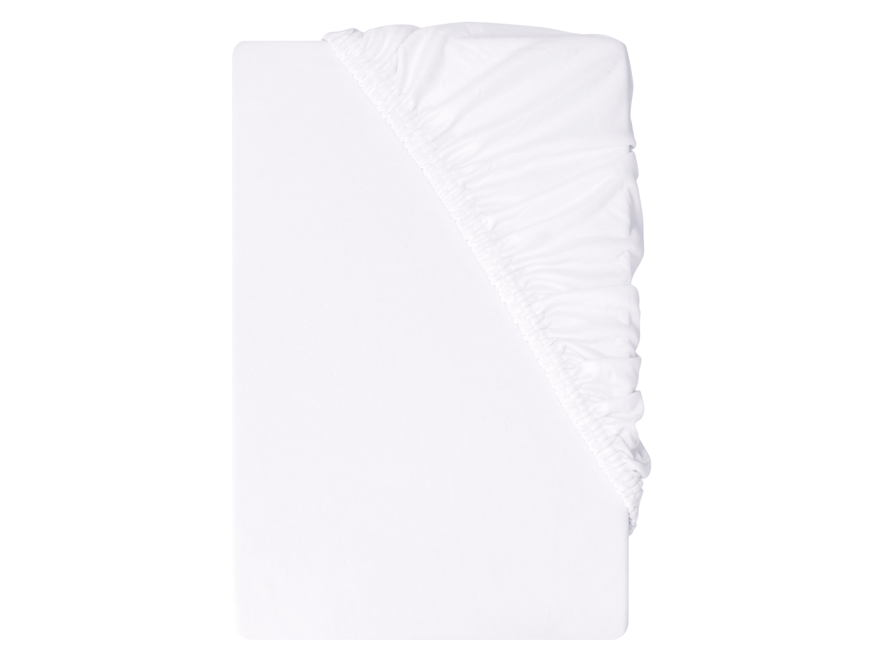 LIVARNO Jersey hoeslaken 140-160 x 200 cm (Wit)