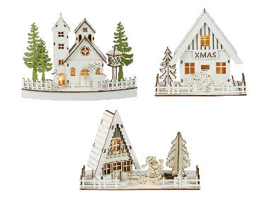 LIVARNO home Kerstdorp met figuren