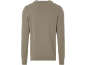 Beige herentrui met lange mouwen, achterkant