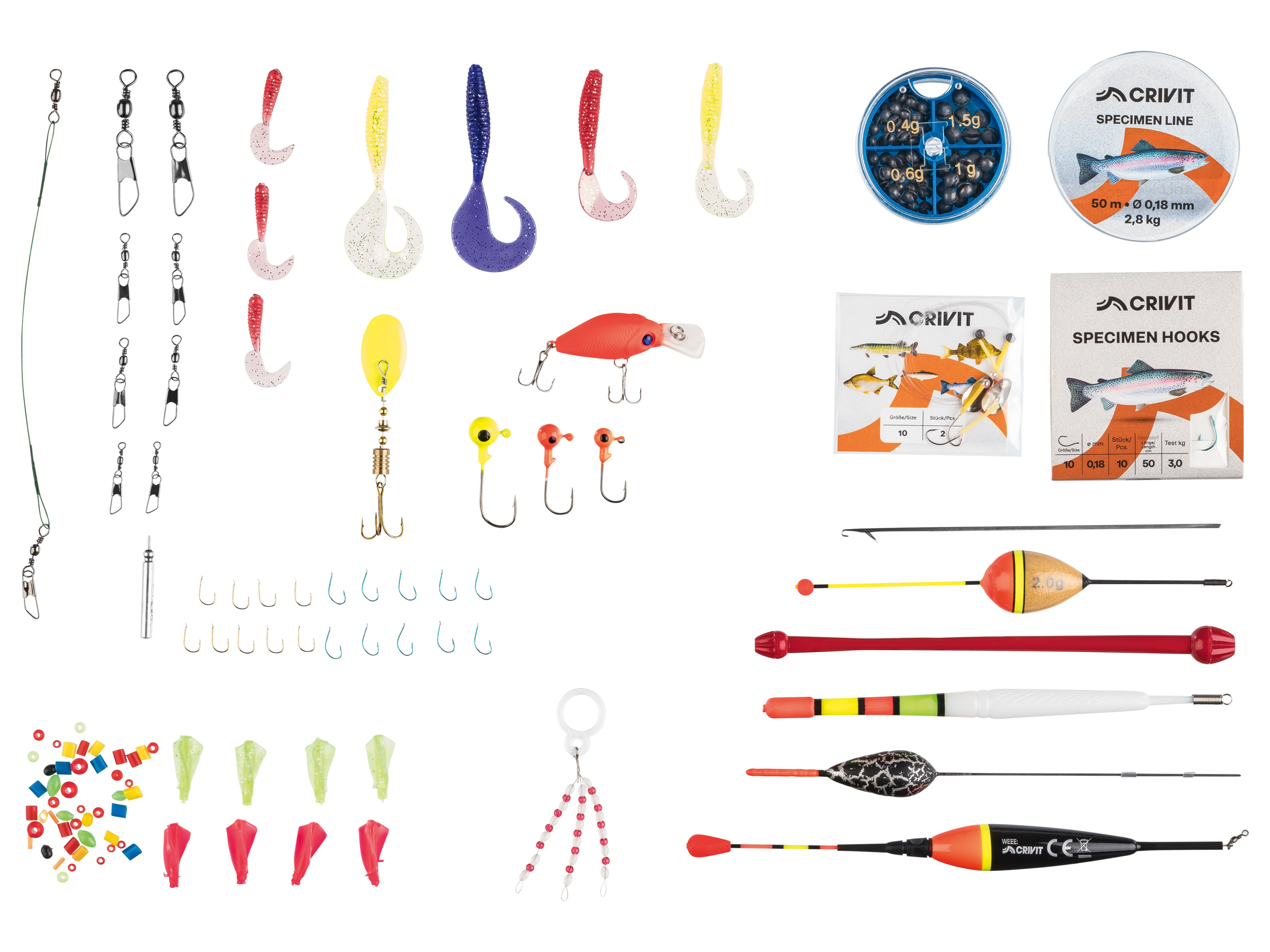 CRIVIT Vis accessoires (Forel/baars)