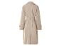 Een beige trenchcoat met ceintuur.