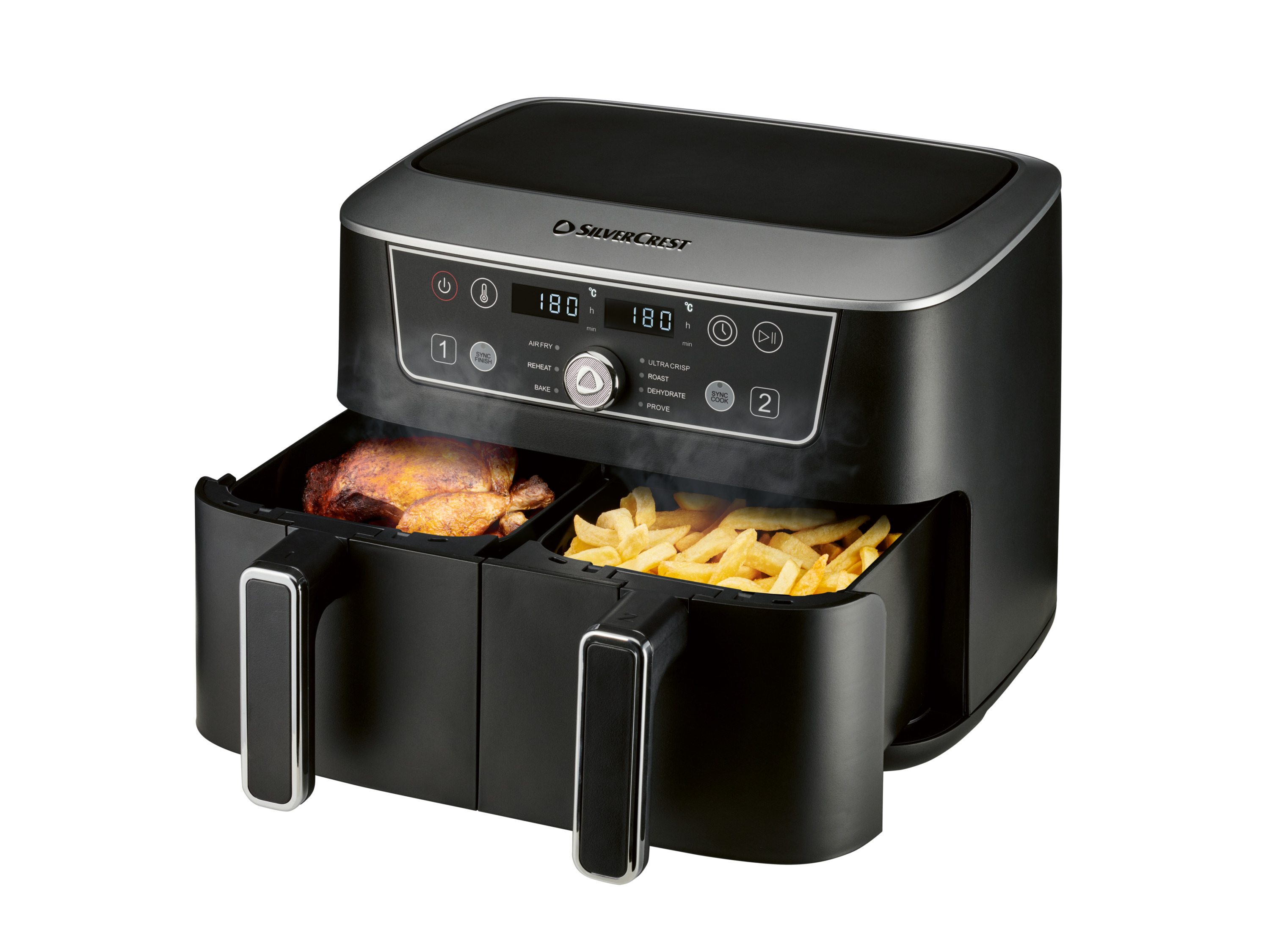 SILVERCREST Dubbele airfryer 8,7 L