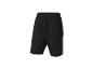 Zwarte sweatshorts met verstelbare taille