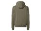 Groene hoodie voor heren, achterkant