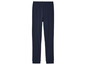 Donkerblauwe joggingbroek met elastische tailleband.