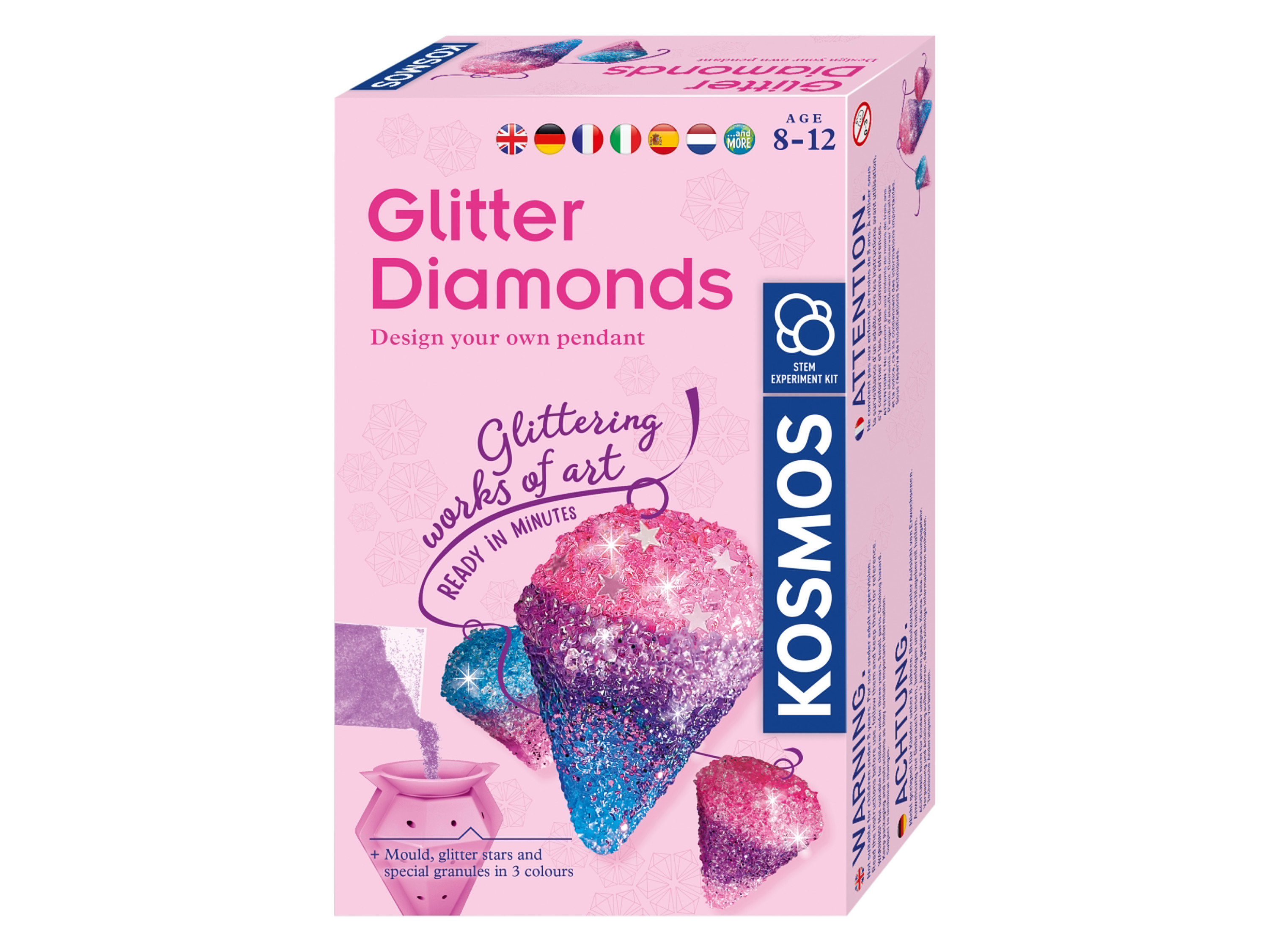 KOSMOS Experimenteerdoos Glitter diamanten