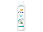 Witte deodorantspray met groene accenten en de tekst 'fresh care'.