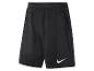 Zwarte sportshort met elastische tailleband en zijzakken