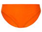 Een oranje bikini onderbroek.