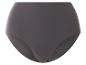 Donkergrijze dames slip met hoge taille.