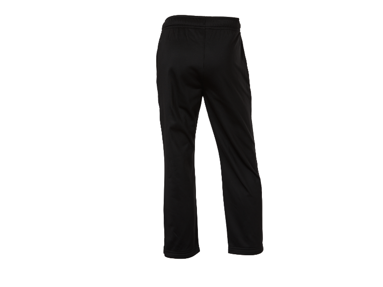 Zwarte joggingbroek met elastische tailleband.