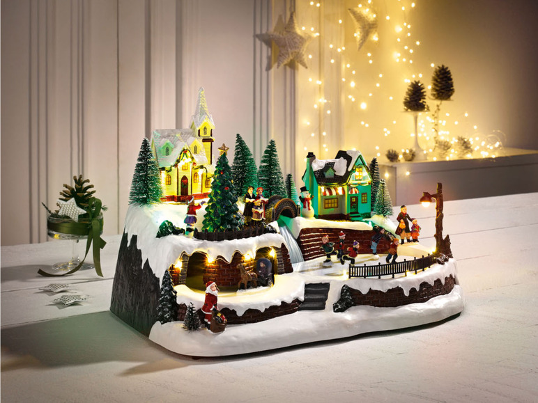 Ga naar volledige schermweergave: LIVARNO home LED-kerstdorp - afbeelding 7