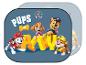 Paw Patrol autozonwering met Chase, Skye, Marshall en Rubble.
