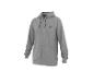 Grijze hoodie met rits