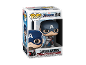 Verzamelobject Captain America figuur in doos, met de tekst 'Pop! Avengers 450'.
