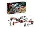LEGO Star Wars ARC-170 Starfighter set met het ruimteschip en minifiguren.