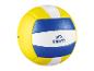 Crivit volleybal, geel, wit en blauw.