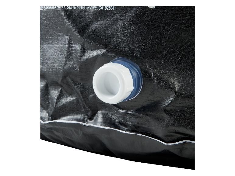 Zwarte drinkszak met dop.