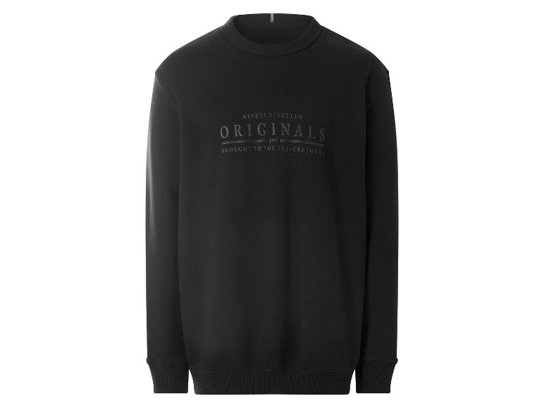 Zwart sweatshirt met grijze tekst 'NINETY NINETEEN ORIGINALS 1990 BROUGHT TO YOU BY'.