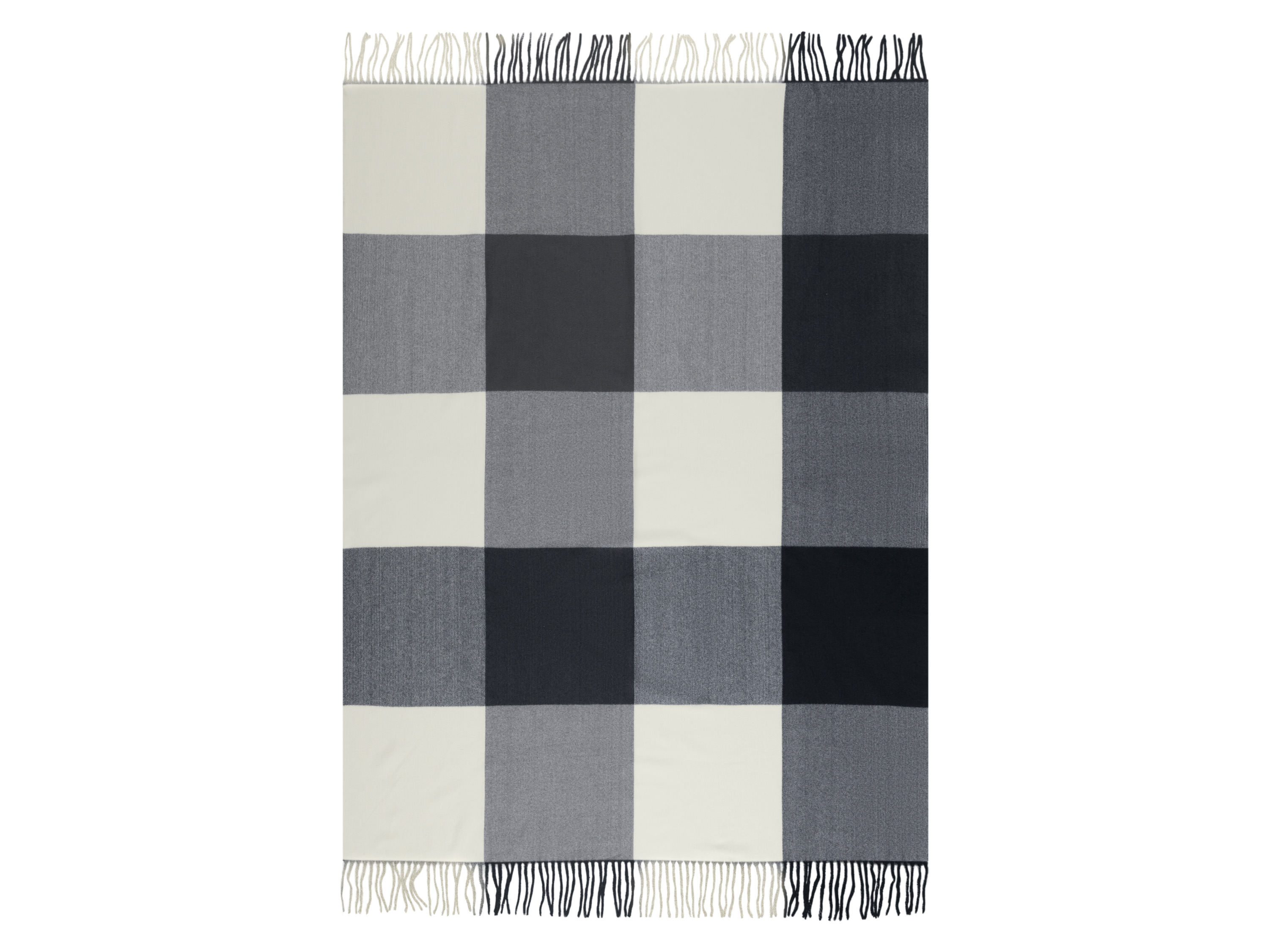 LIVARNO Plaid 130 x 170 cm (Grijs)