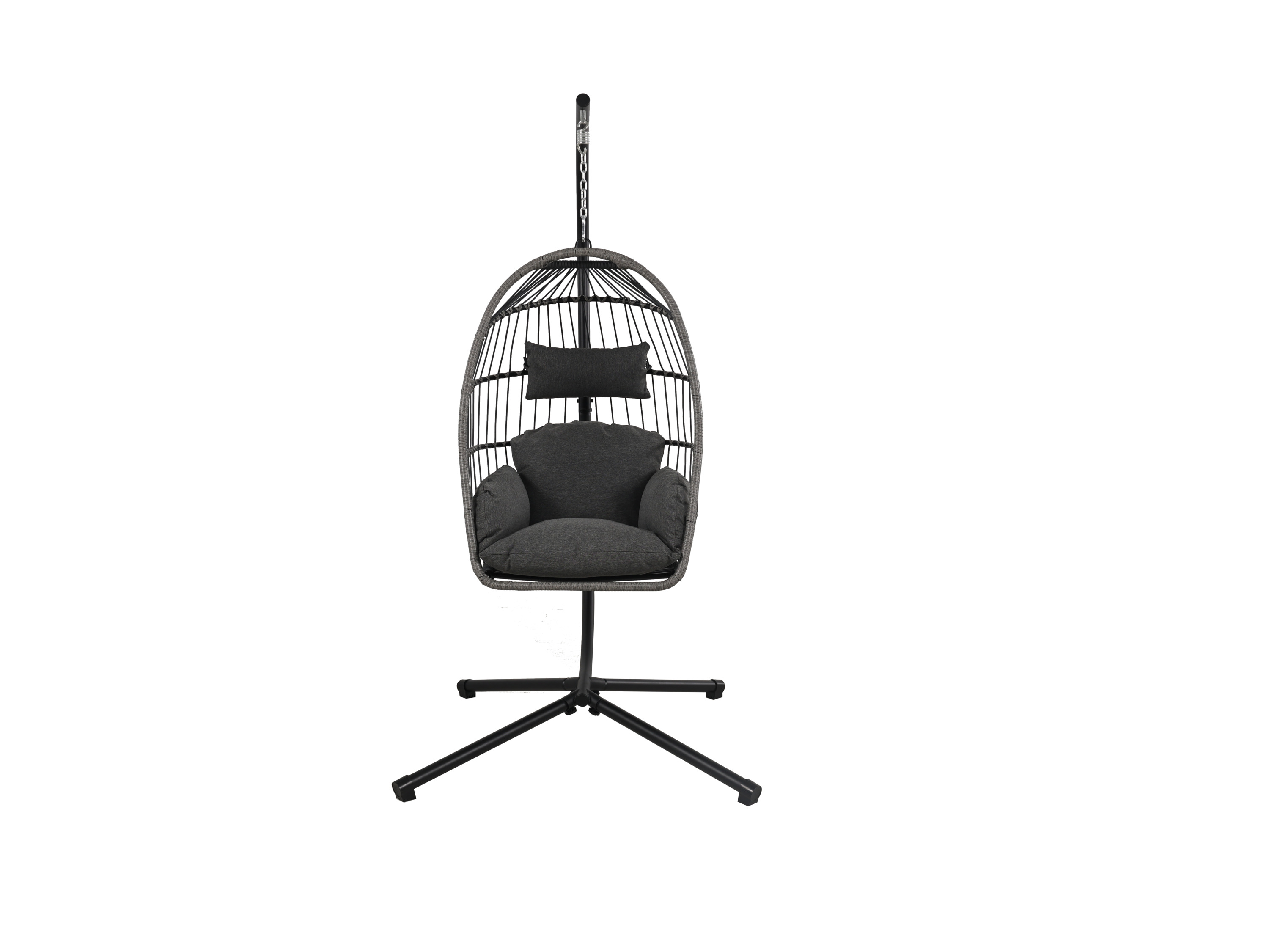 GREEMOTION Hangstoel met frame Matera