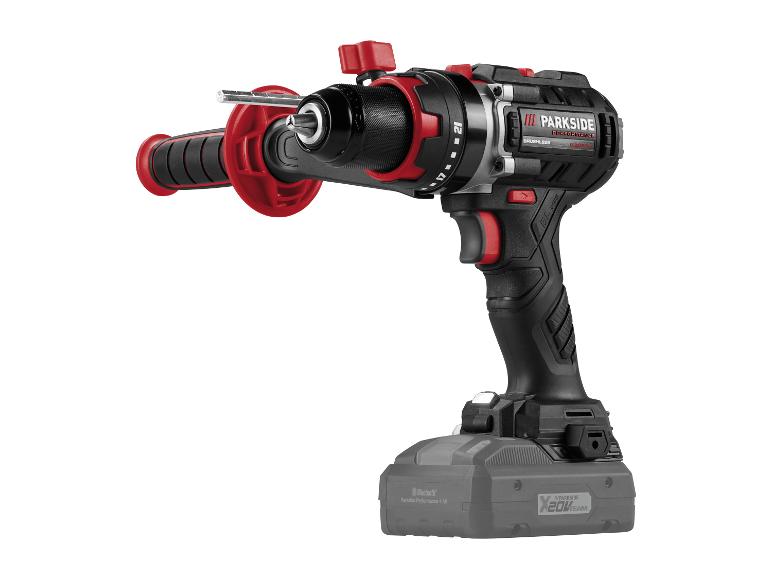 Parkside Performance accuklopboormachine met een 20V accu