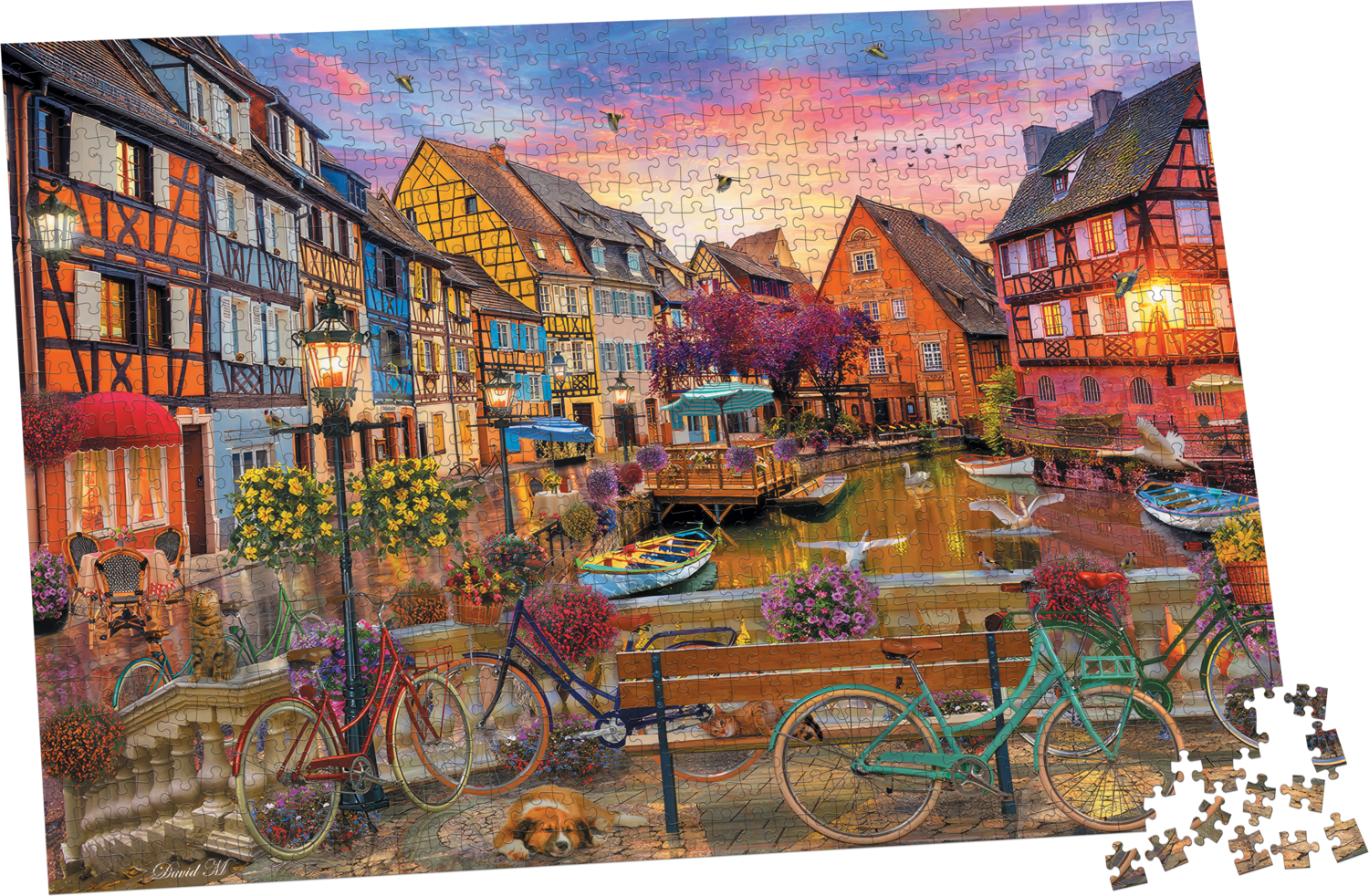 LUPILU Puzzel, 1000 stukjes (Colmar)