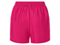 Roze zwembroek met elastische tailleband.
