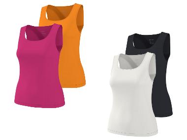 ESMARA® Set van 2 rib dames tops