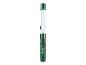 Groene en witte LED-werklamp met aan/uit-knop en magnetische bevestiging.
