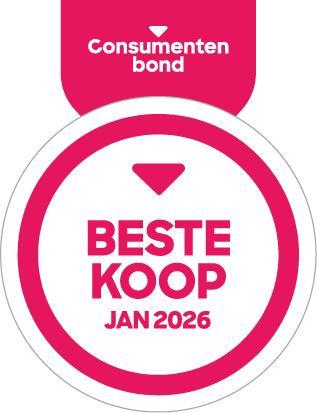 Zegel: Consumentenbond, Beste Koop Januari 2026.