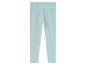 Lichtblauwe leggings voor meisjes.