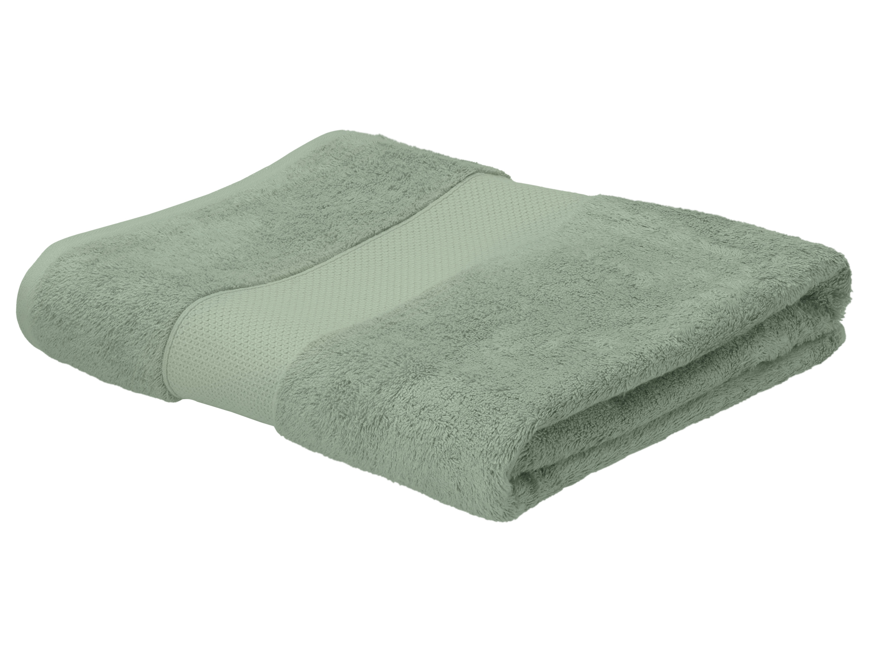 LIVARNO Bamboe handdoek 100 x 150 cm (Groen)
