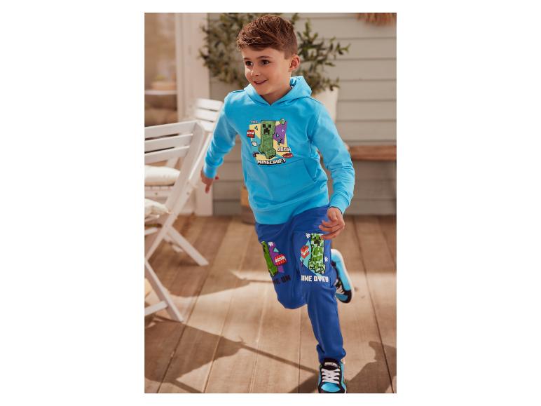 Minecraft hoodie en broek voor kinderen.