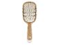 Cien Beauty haarborstel met beige handvat en zwarte pinnen op een witte achtergrond.