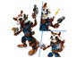 LEGO Marvel Rocket en Groot, met wapens en accessoires.