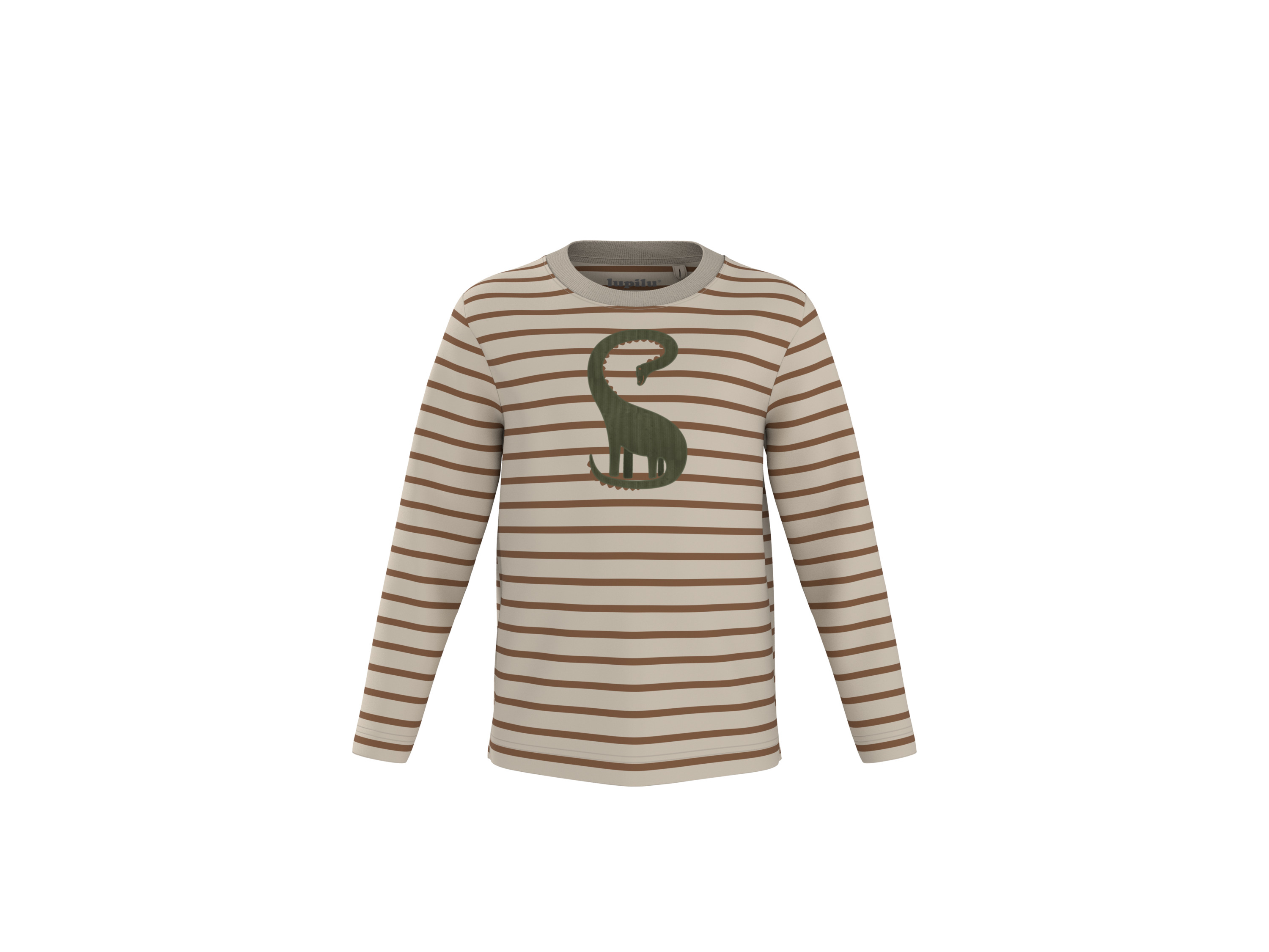 LUPILU Kinder longsleeve (Beige, 98/104)