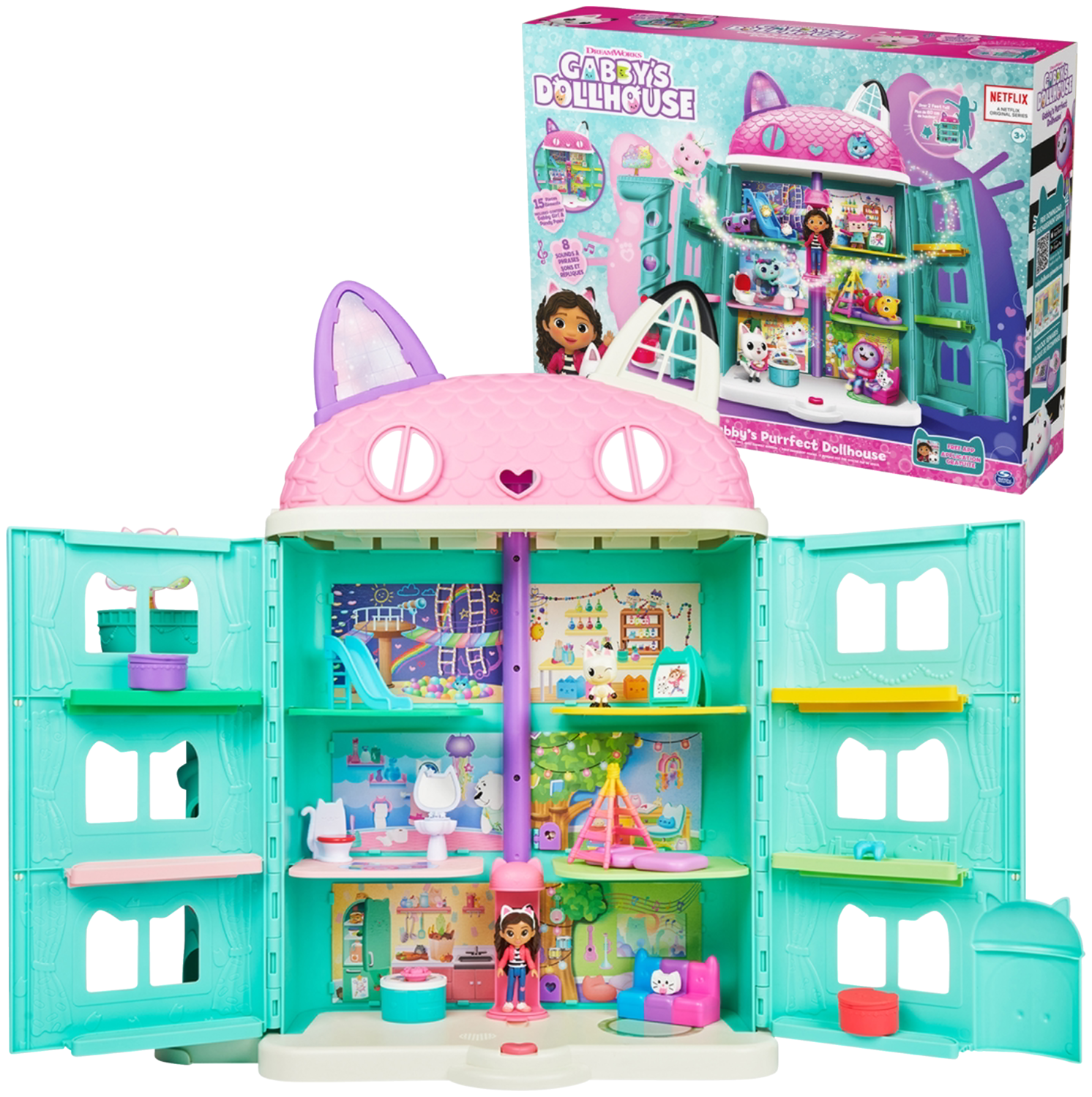 GABBY´S DOLLHOUSE Poppenhuis Celebration Dollhouse