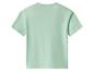 Mintgroen T-shirt met korte mouwen, achterkant