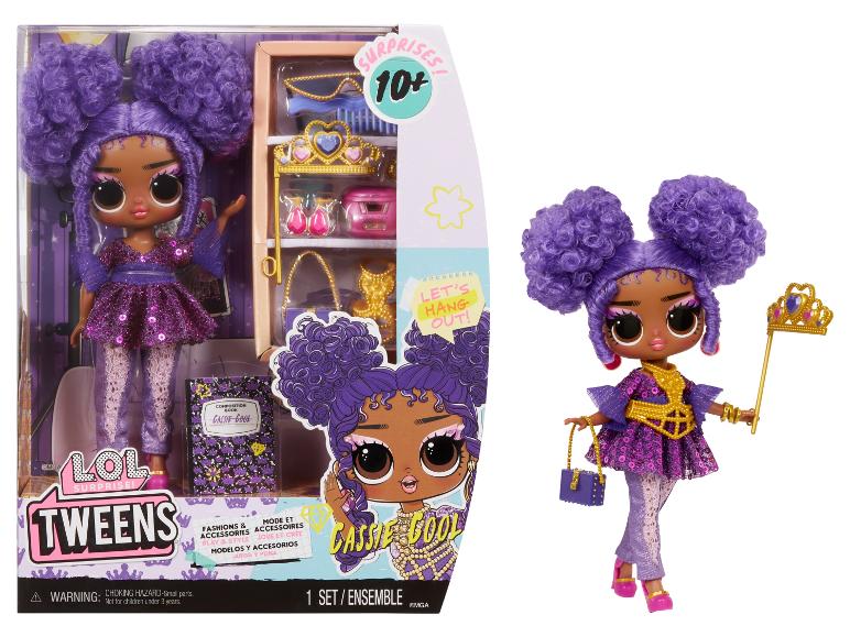 LOL Surprise! Tweens pop met Cassie Cool en accessoires.