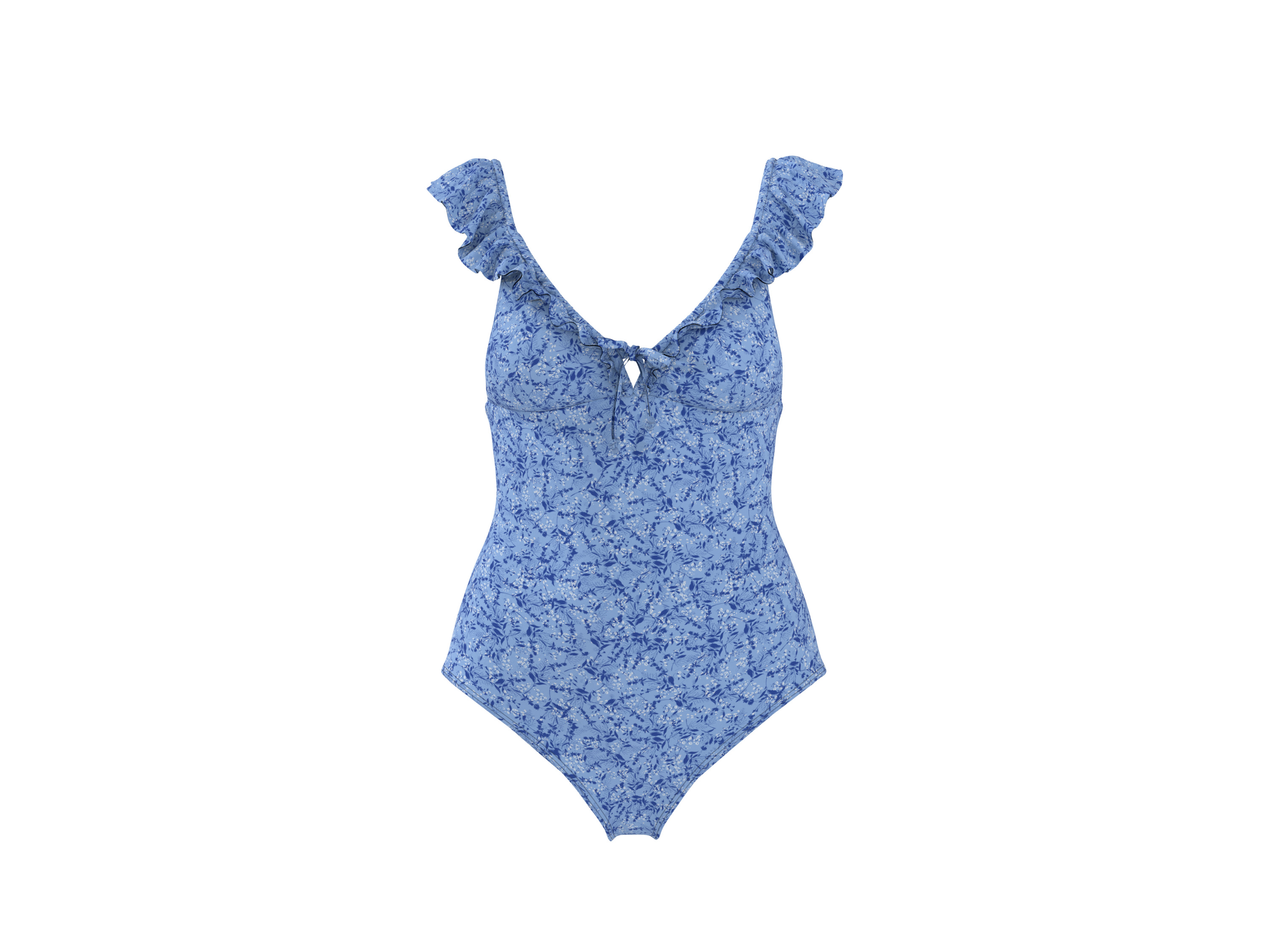 CRIVIT Dames badpak (Blauw, M (40/42))