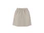 Beige rok met elastische tailleband