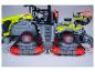 LEGO Technic CLAAS Xerion tractor met rubberen rupsbanden.