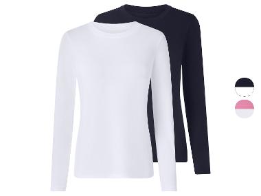 esmara® Set van 2 dames longsleeves